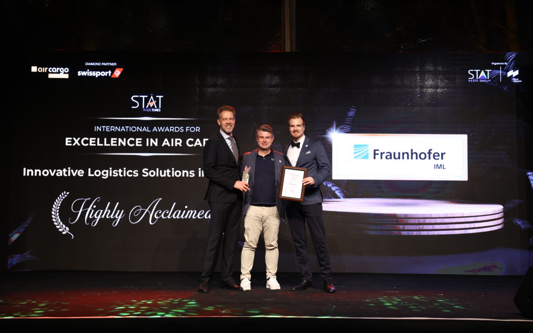 Internationaler Luftverkehrspreis für das »Digitale Testfeld Air Cargo«