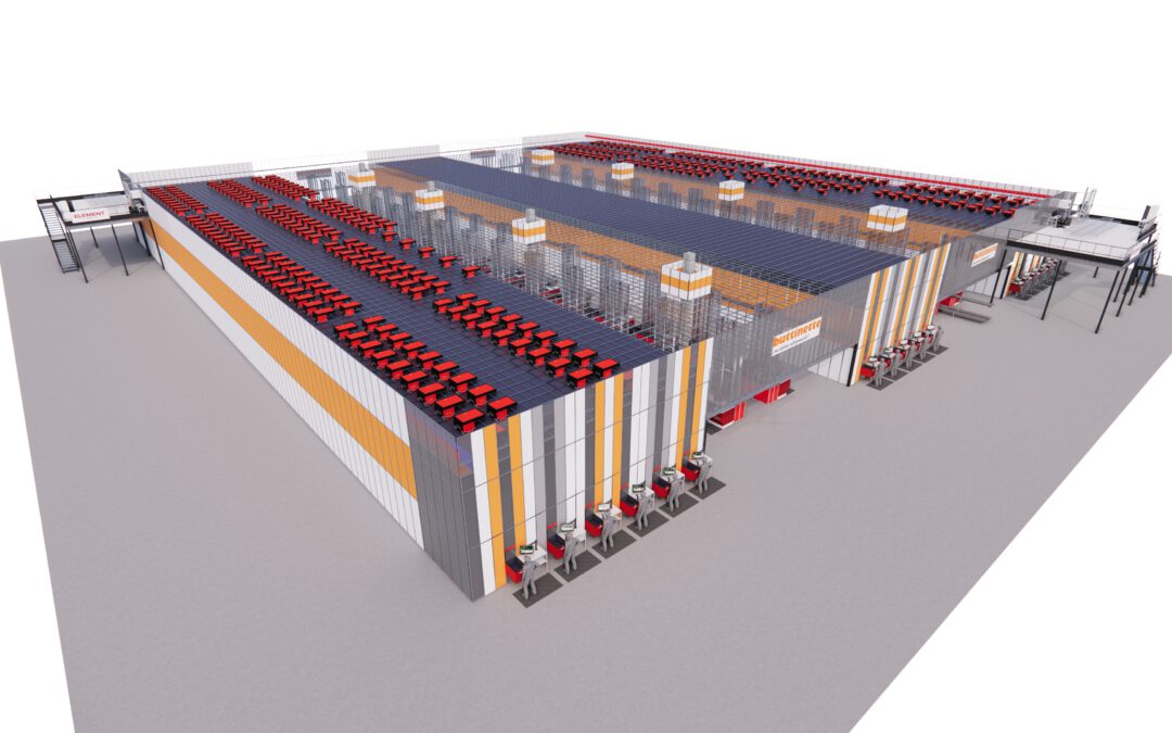 Intralogistik-Automatisierung: Buttinette setzt auf Element Logic für modernstes Logistikzentrum