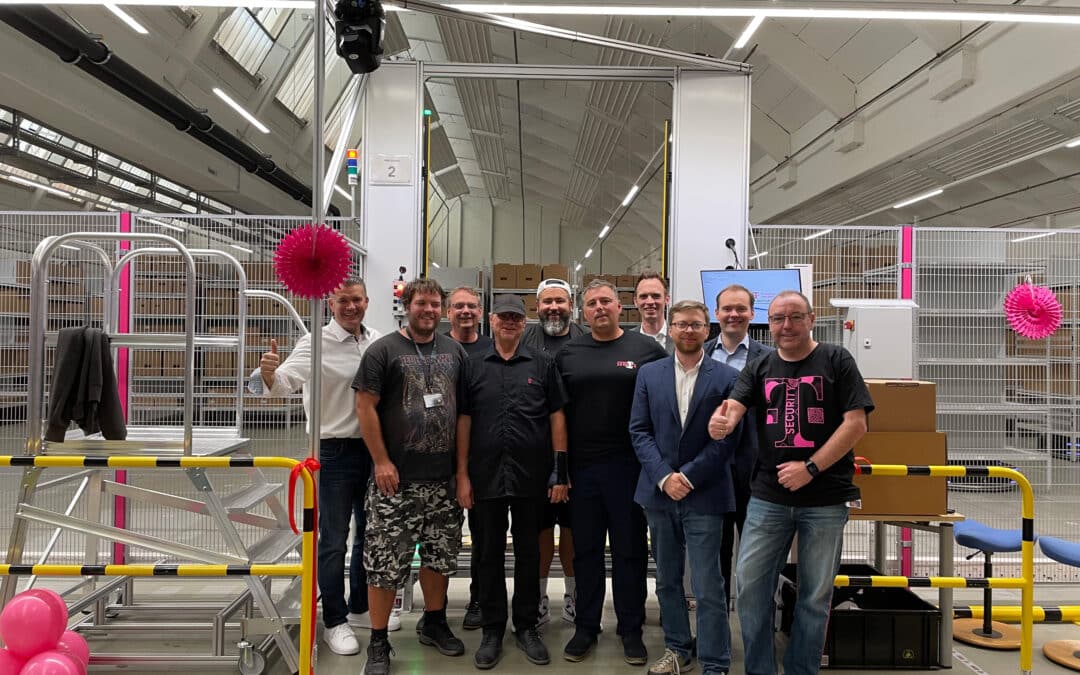 Robotergestützte Logistikoptimierung: Infios automatisiert B2B-Hardwarelogistik der Deutschen Telekom