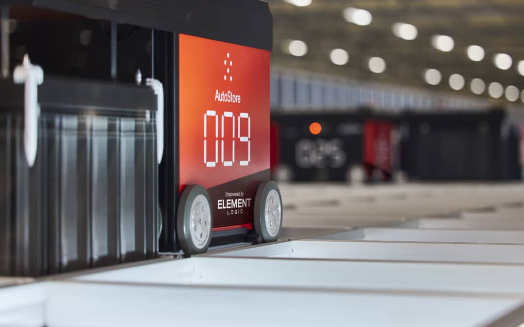 AutoStore Intralogistik: Drogeriemarkt Müller realisiert mit Element Logic automatisiertes Lager in Ulm