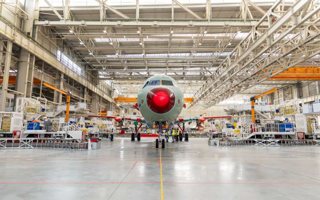 Automatisierte Logistik Airbus