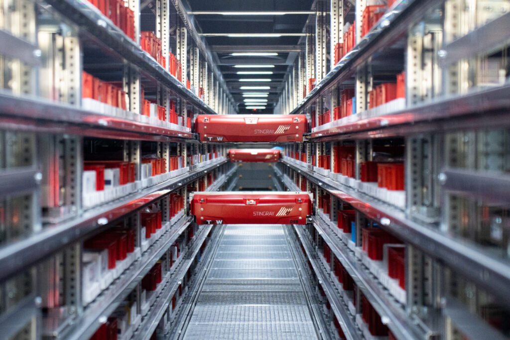 Lebensmittellogistik Automatisierung