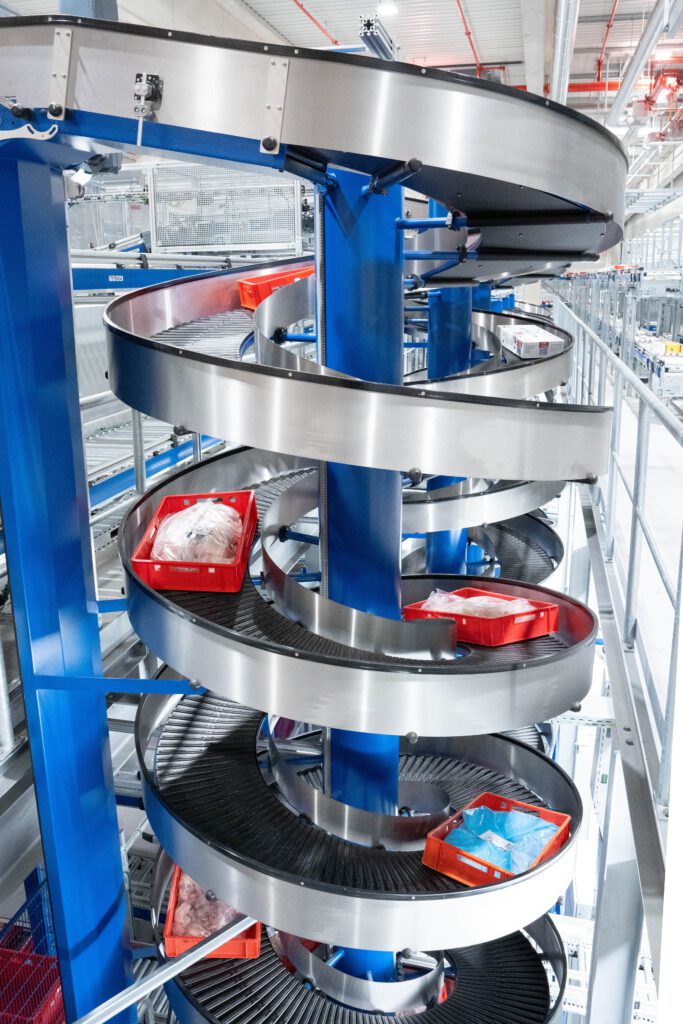 Lebensmittellogistik Automatisierung