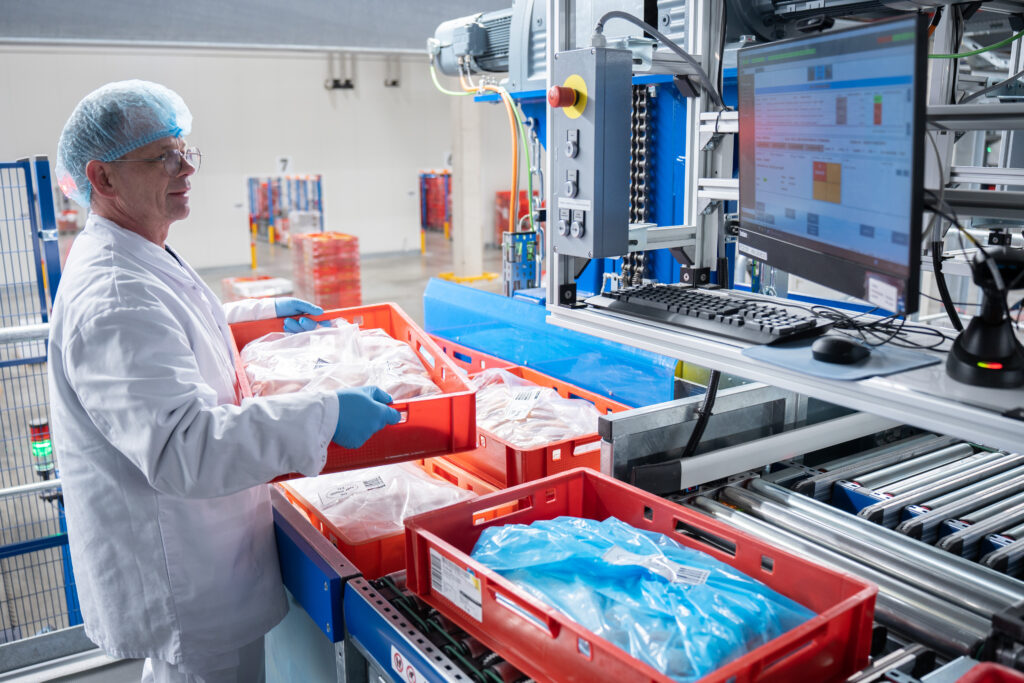 Lebensmittellogistik Automatisierung