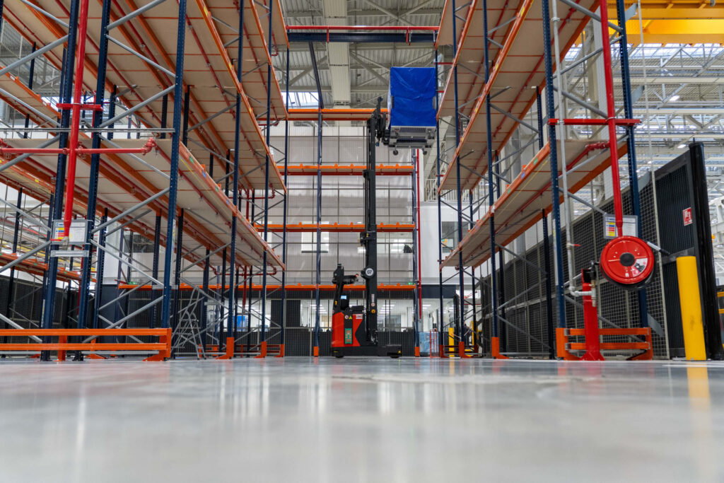 Automatisierte Logistik Airbus