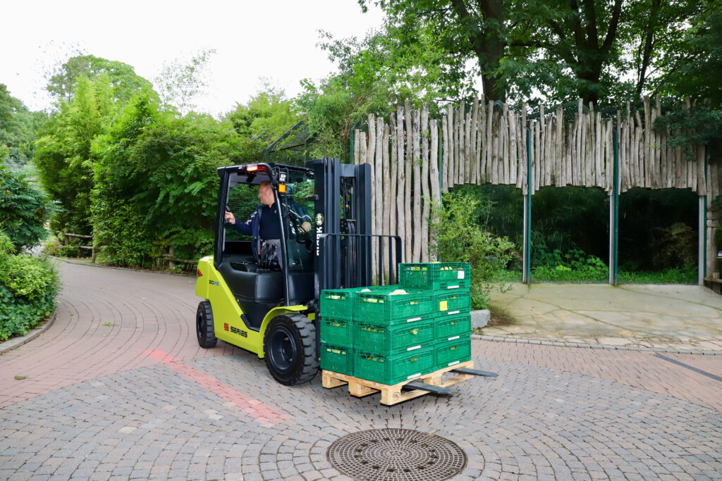 Elektrostapler im Härtetest