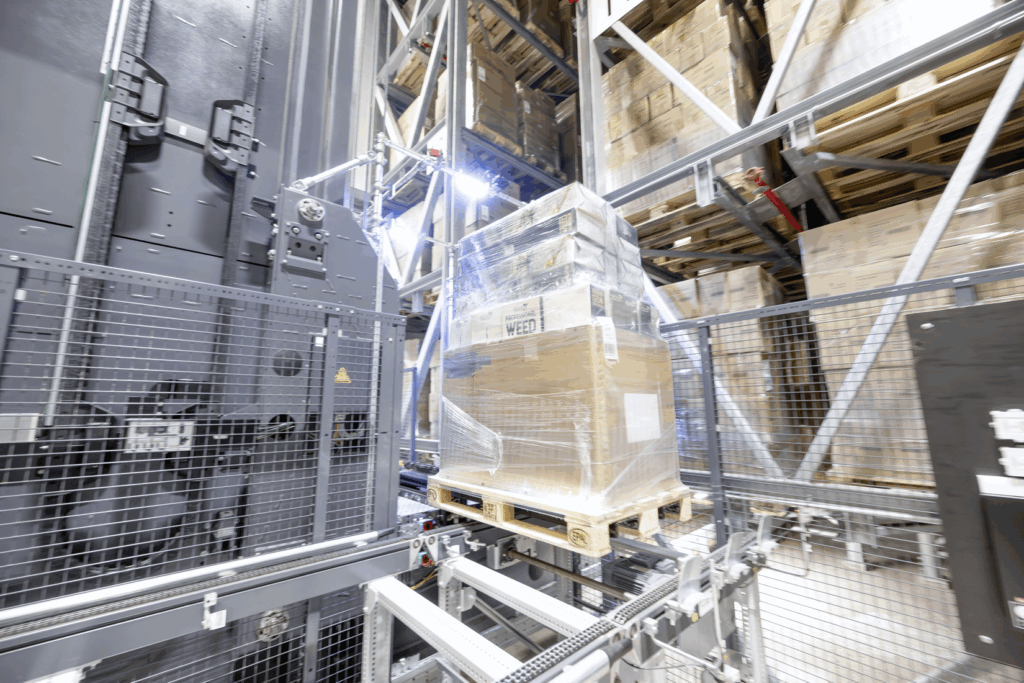 Automatisiertes Hochregallager