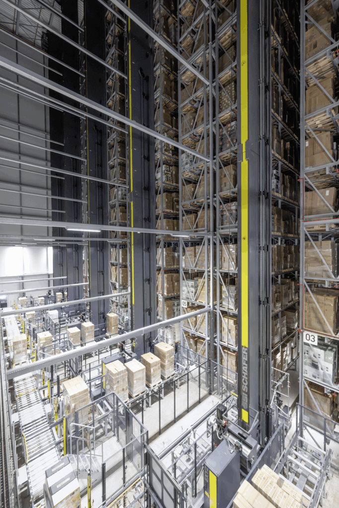 Automatisiertes Hochregallager