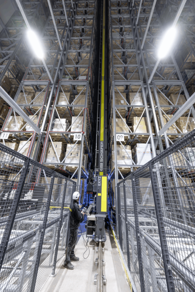 Automatisiertes Hochregallager