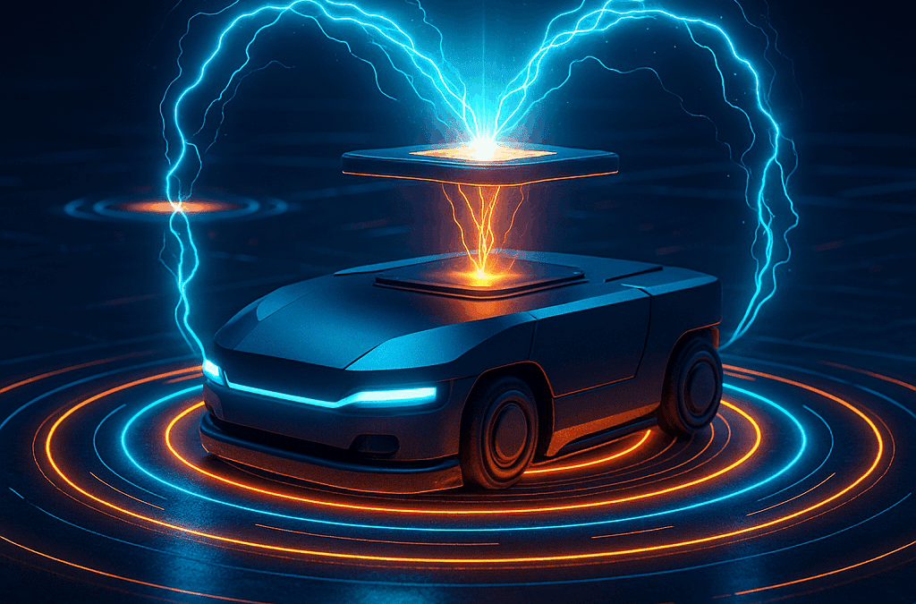 Induktives Laden AGV