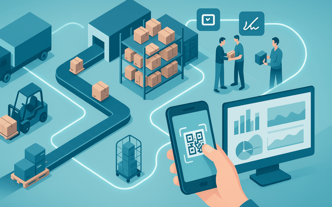 Digitales Materialflussmanagement als Schlüssel: Wie eine moderne Logistiksoftware den innerbetrieblichen Ablauf wandelt