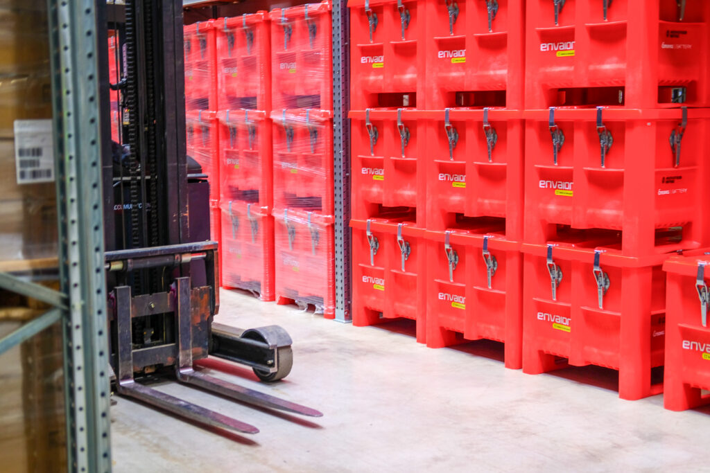 digitales Behältermanagement in der Batterielogistik