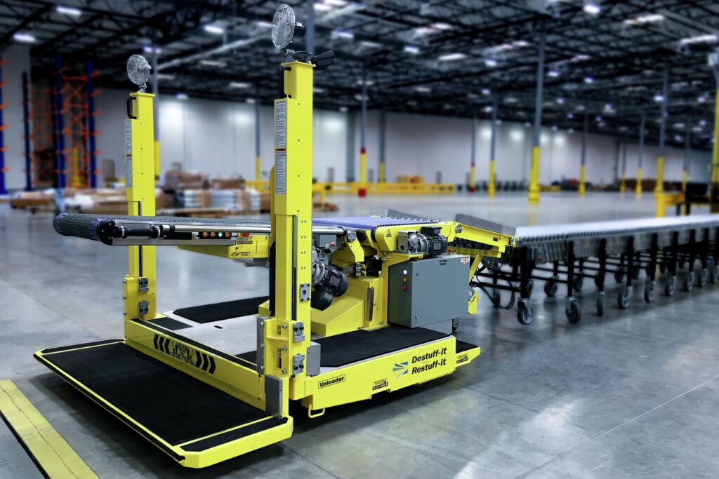 Container-Entladeautomatisierung