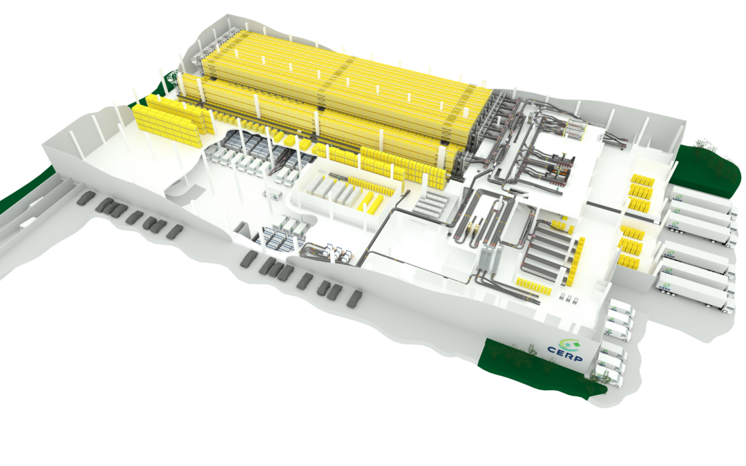 Pharmalogistik Automatisierung: SSI Schäfer realisiert hochautomatisiertes Logistikzentrum für CERP in Frankreich
