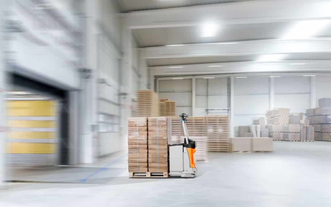 Autonome Lkw Be- und Entladung