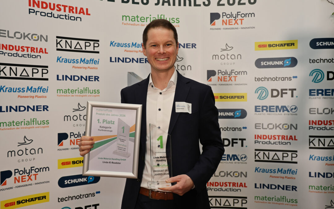 Flurförderzeuge: Linde-Xi-Roadster gewinnt Leserwahl „materialfluss PRODUKT DES JAHRES 2026“